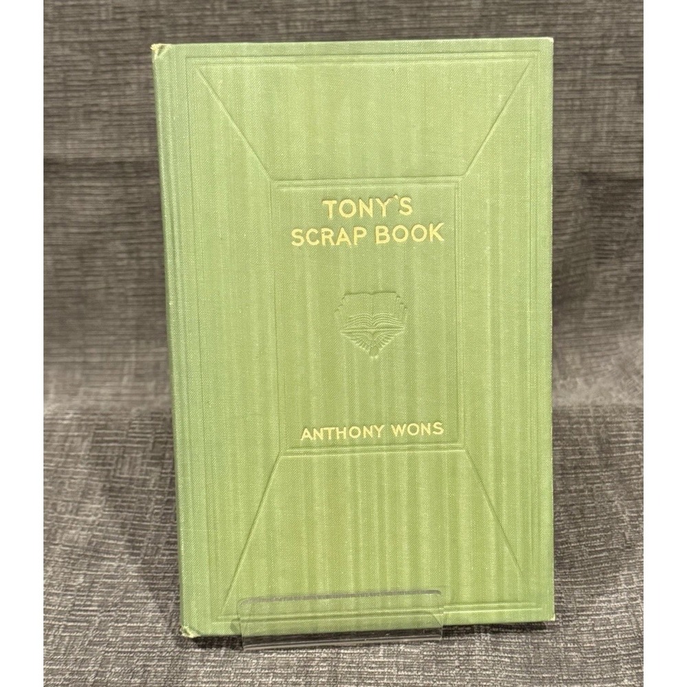 Vintage First Ed 1930 Tonys Scrap Book Anthony Wons Combined Radio Editions